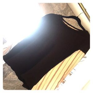 Cute side ruffled sweatshirtish top